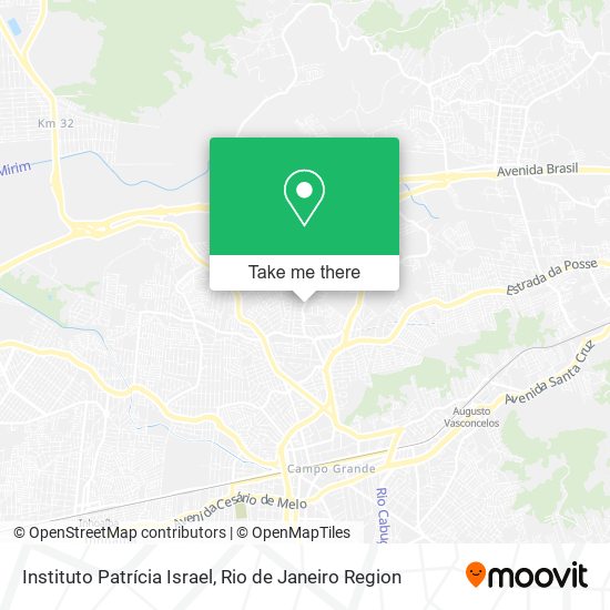 Instituto Patrícia Israel map