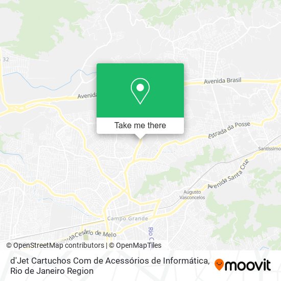 d'Jet Cartuchos Com de Acessórios de Informática map