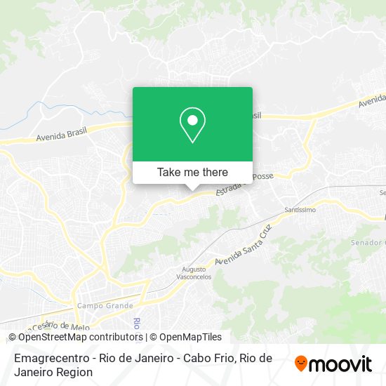 Mapa Emagrecentro - Rio de Janeiro - Cabo Frio