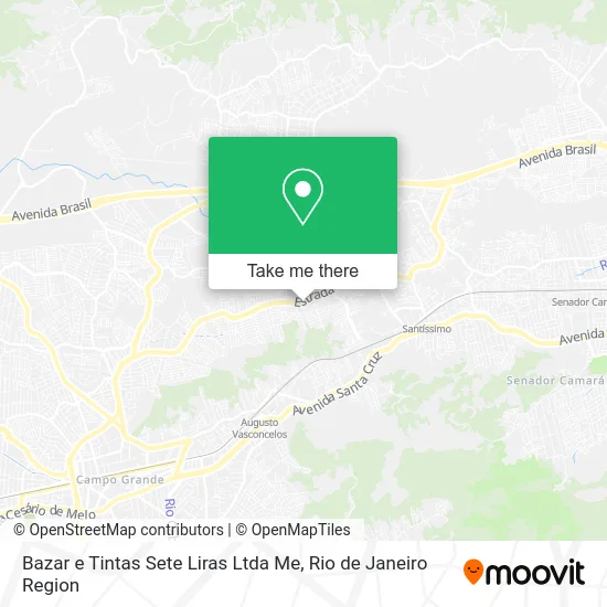 Bazar e Tintas Sete Liras Ltda Me map