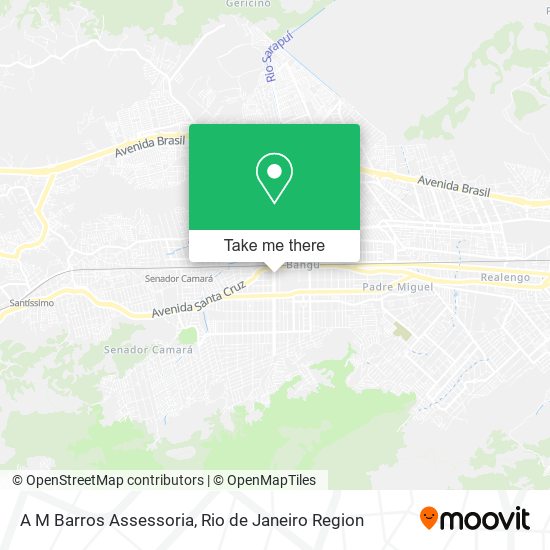 A M Barros Assessoria map