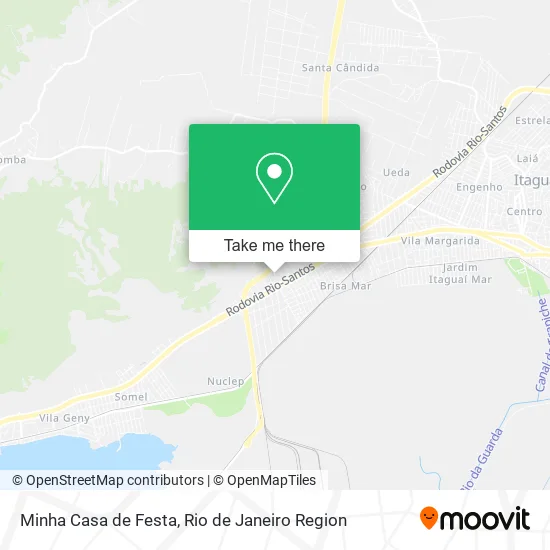 Minha Casa de Festa map