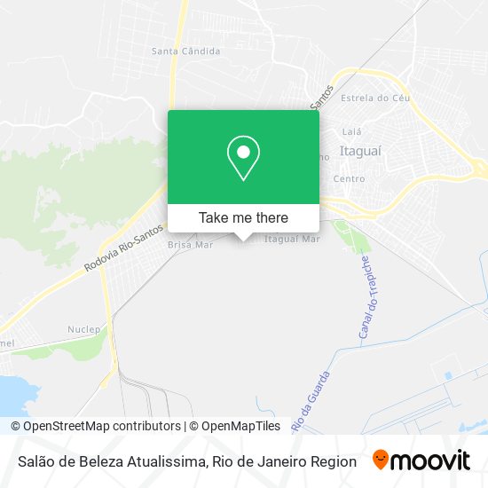 Salão de Beleza Atualissima map