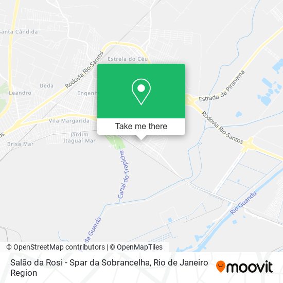 Salão da Rosi - Spar da Sobrancelha map