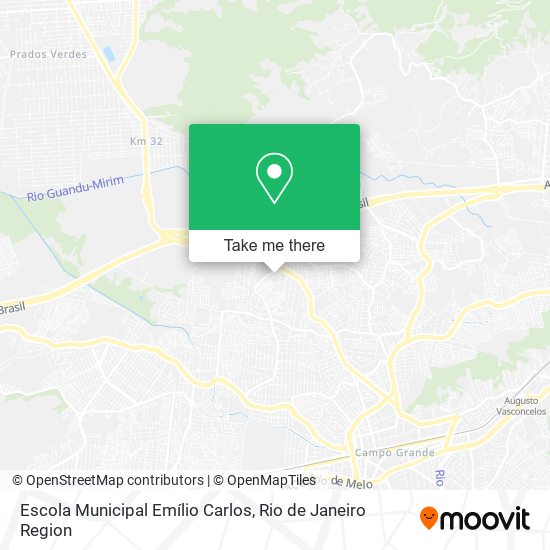 Escola Municipal Emílio Carlos map