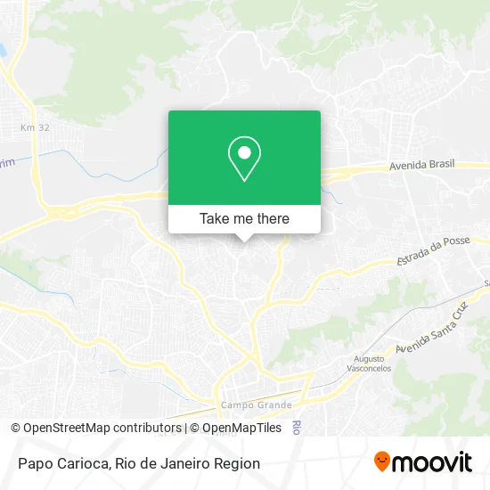 Papo Carioca map