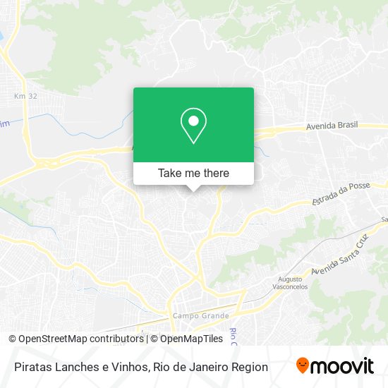 Piratas Lanches e Vinhos map