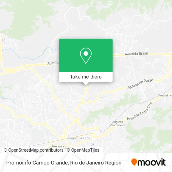 Promoinfo Campo Grande map