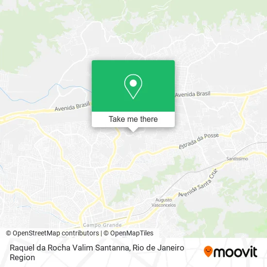 Raquel da Rocha Valim Santanna map
