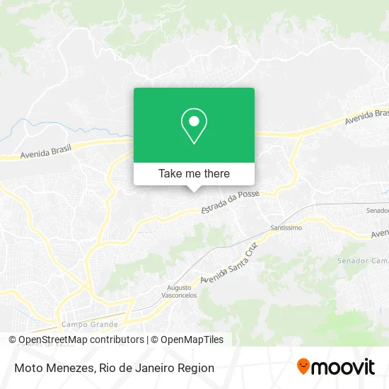 Moto Menezes map