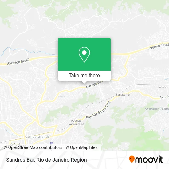 Sandros Bar map