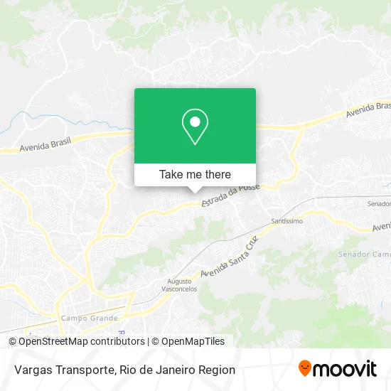 Vargas Transporte map