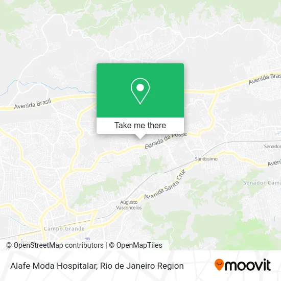 Alafe Moda Hospitalar map