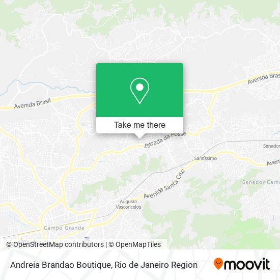 Andreia Brandao Boutique map
