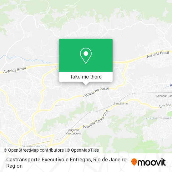 Castransporte Executivo e Entregas map