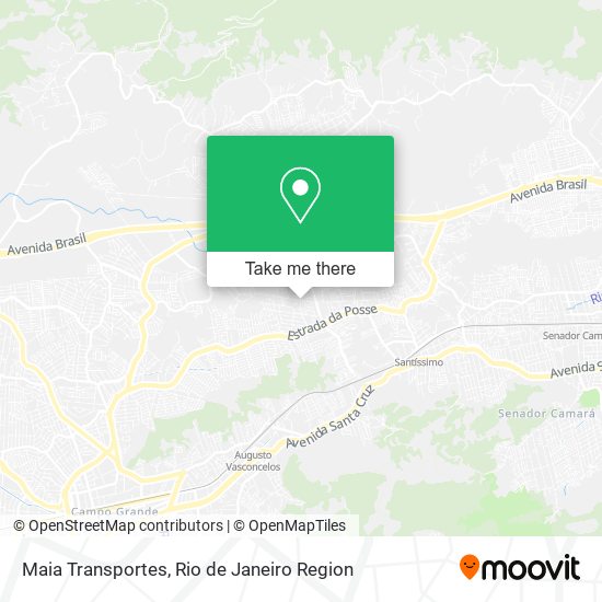 Maia Transportes map