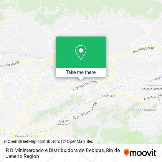 R D Minimercado e Distribuidora de Bebidas map