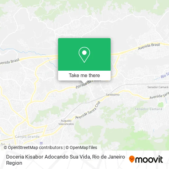 Doceria Kisabor Adocando Sua Vida map