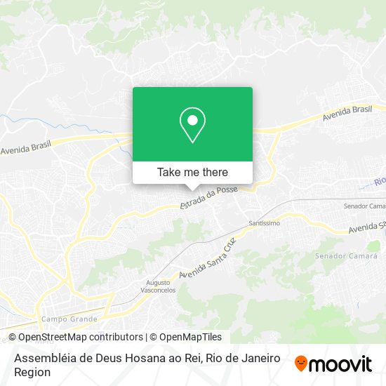 Assembléia de Deus Hosana ao Rei map