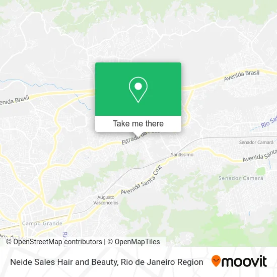 Neide Sales Hair and Beauty map