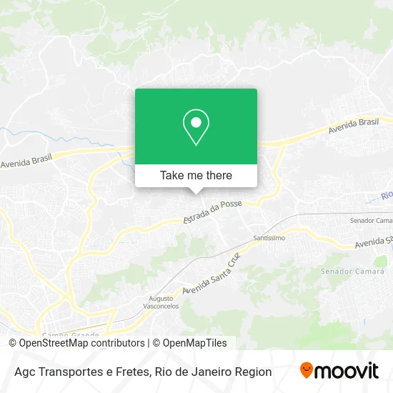 Agc Transportes e Fretes map