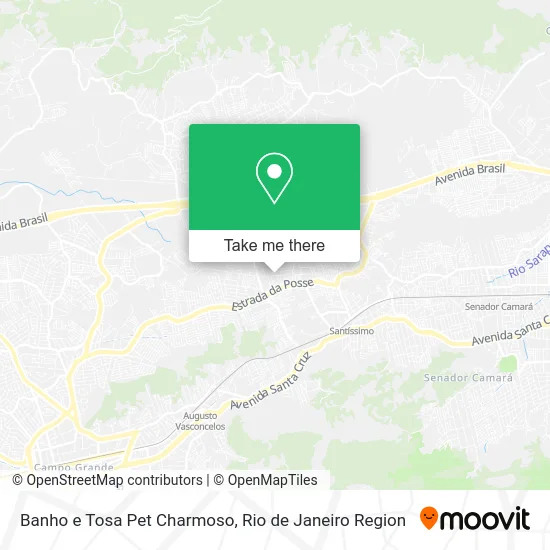 Banho e Tosa Pet Charmoso map