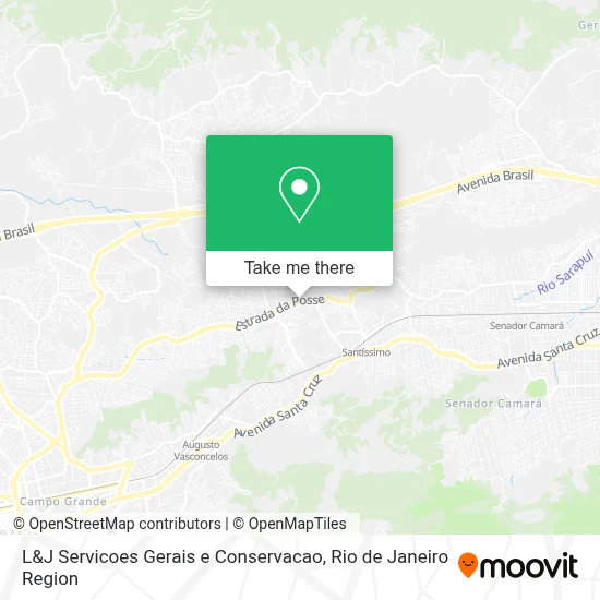 L&J Servicoes Gerais e Conservacao map