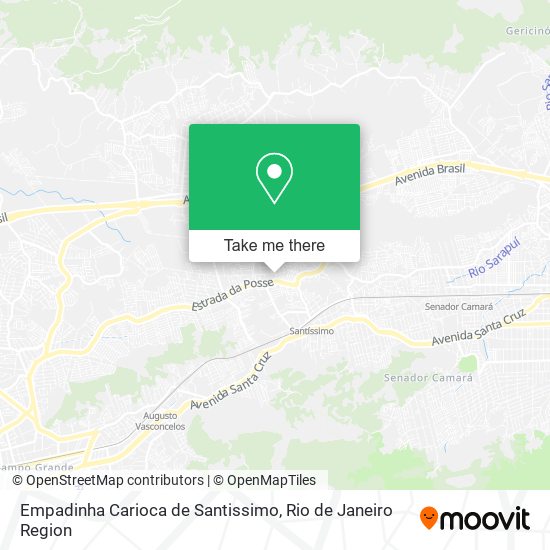 Empadinha Carioca de Santissimo map