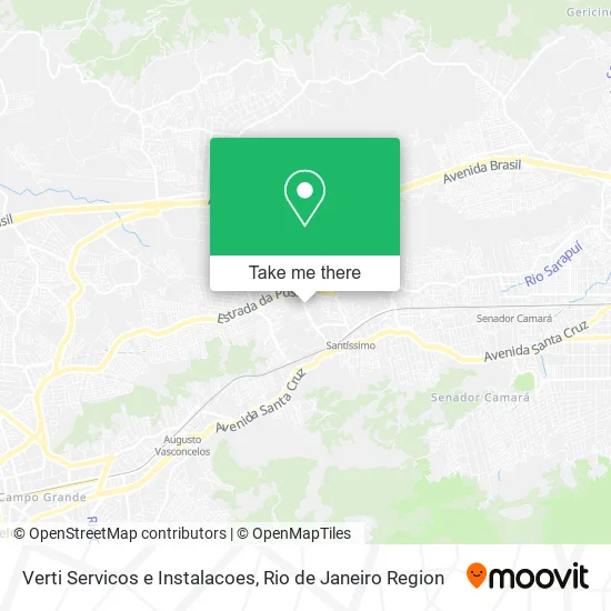 Verti Servicos e Instalacoes map
