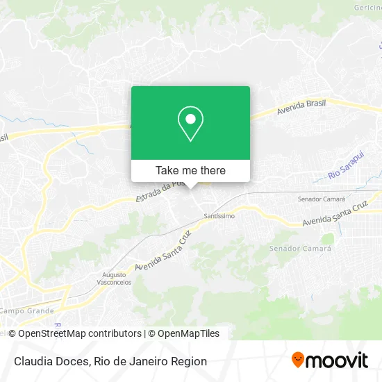 Claudia Doces map