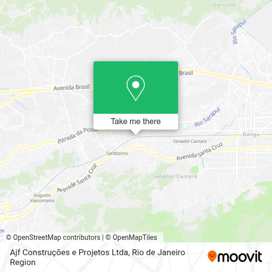Ajf Construções e Projetos Ltda map