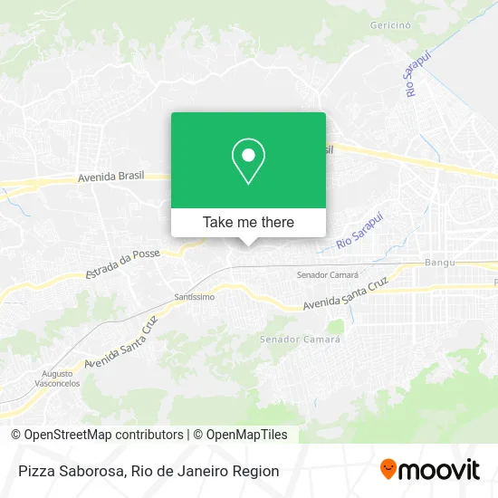 Pizza Saborosa map