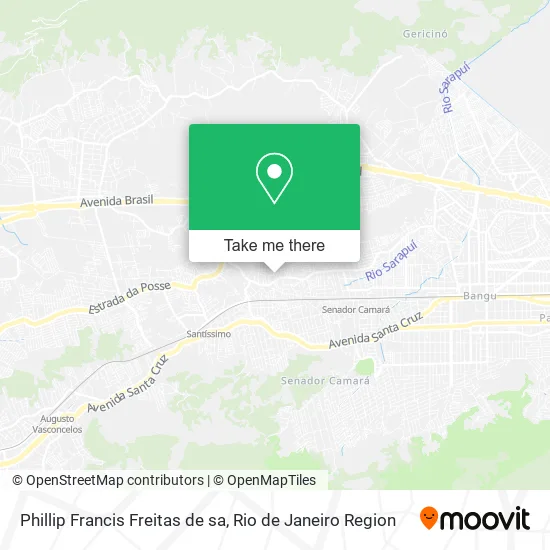 Phillip Francis Freitas de sa map
