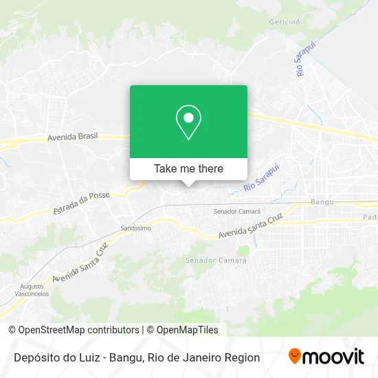 Depósito do Luiz - Bangu map