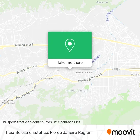 Ticia Beleza e Estetica map