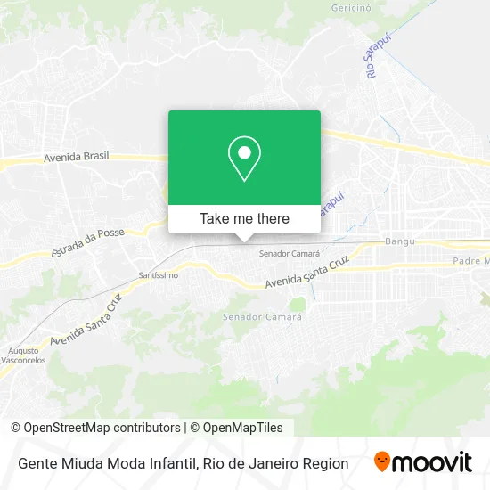 Gente Miuda Moda Infantil map