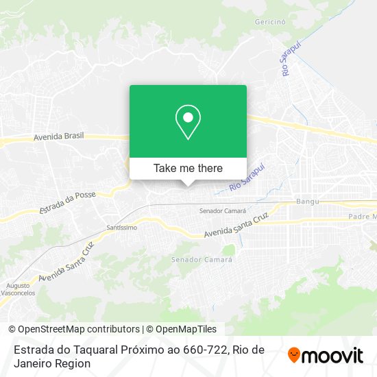 Estrada do Taquaral Próximo ao 660-722 map