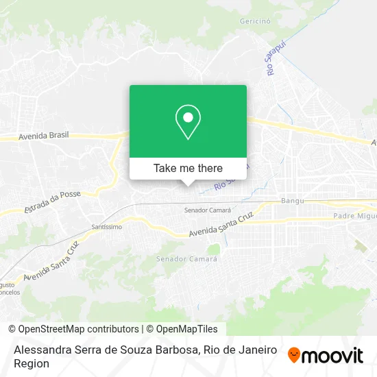 Alessandra Serra de Souza Barbosa map
