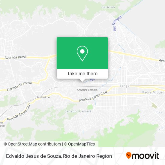 Edvaldo Jesus de Souza map