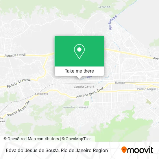 Edvaldo Jesus de Souza map