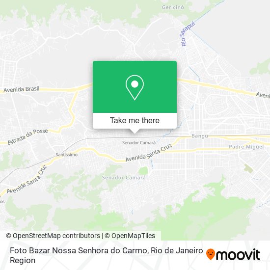 Mapa Foto Bazar Nossa Senhora do Carmo