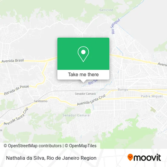 Nathalia da Silva map