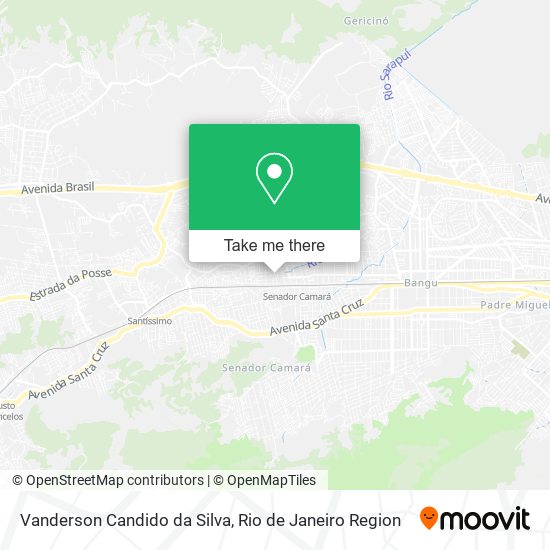 Mapa Vanderson Candido da Silva