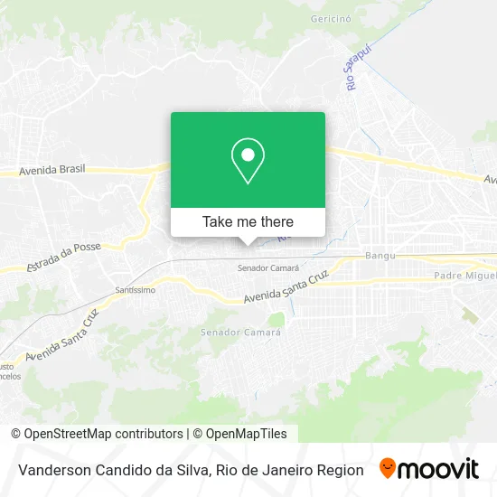 Vanderson Candido da Silva map