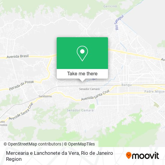 Mercearia e Lanchonete da Vera map