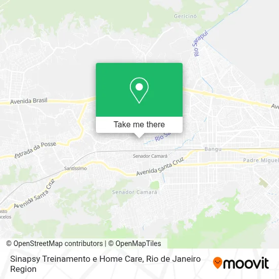 Sinapsy Treinamento e Home Care map