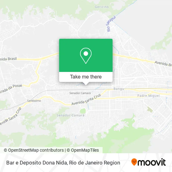Bar e Deposito Dona Nida map
