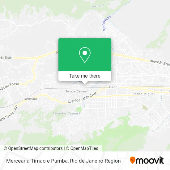Mercearia Timao e Pumba map