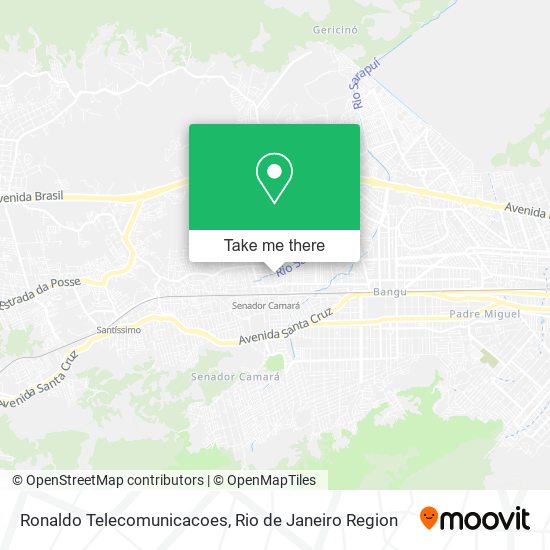 Mapa Ronaldo Telecomunicacoes