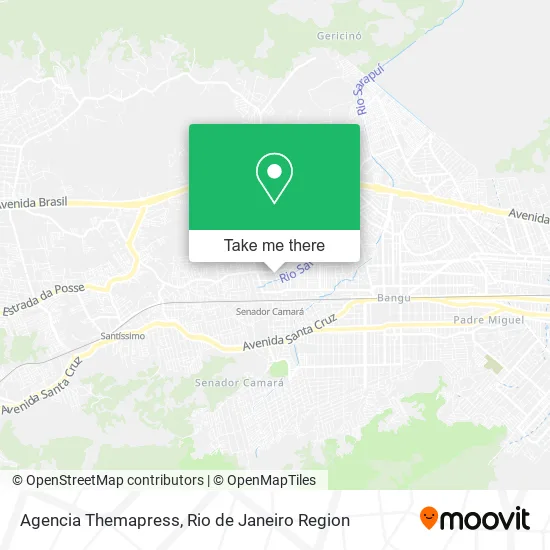 Agencia Themapress map